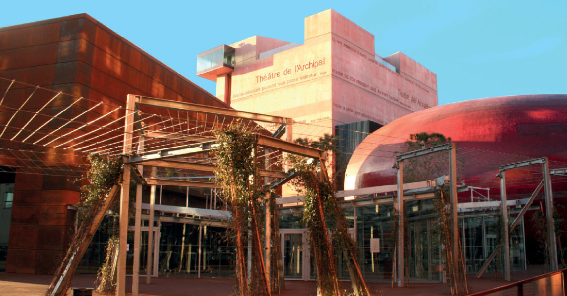 tourisme balade detente perpignan theatre archipel