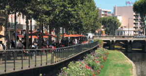 tourisme balade detente perpignan quai vauban