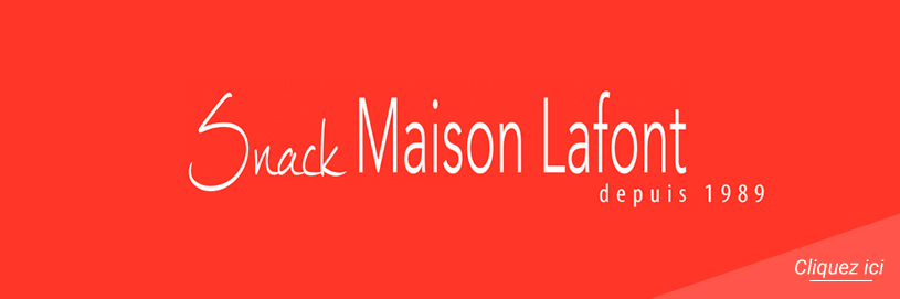 logo du snack maison lafont a perpignan animé