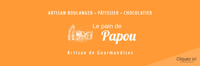 logo du pain de papou, boulangeire a formigueres