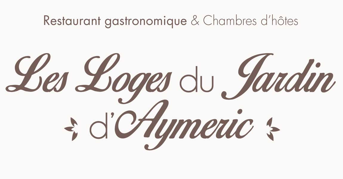 logo des loges du jardin d'aymeric à clara villerach