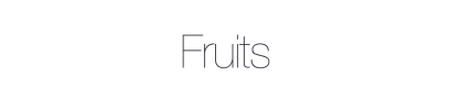fruit